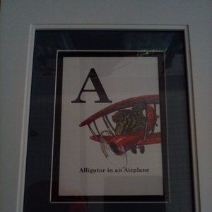 Alpha animated letters. A B C